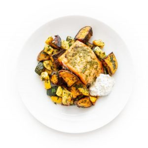 Chive Butter Salmon